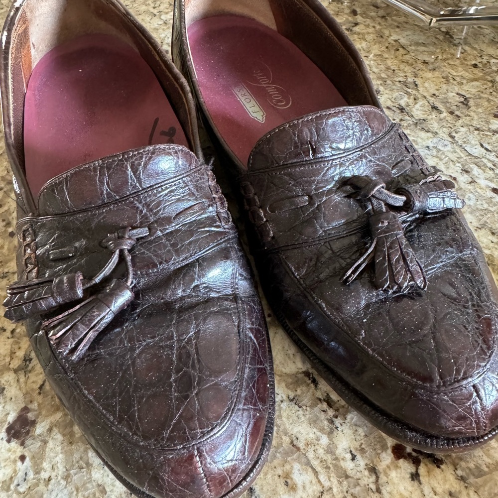 Men’s lizard shoes